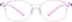 Rectangle Glasses 1212817 in Purple