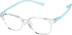Rectangle Glasses 1212836 in Clear