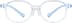 Oval Glasses 1212916 in Blue