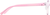 Side view of Oval Glasses 1212919 in Pink thumbnail