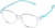 Angle view of Oval Glasses 1212936 in Clear thumbnail