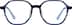 Geometric Glasses 1213016 in Blue