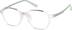 Geometric Glasses 1213023 in Clear