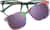 Front view of Square Sunshades 1213324 in Green thumbnail