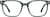 Front view without clip-on of Square Sunshades 1213324 in Green thumbnail