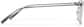 Side view of Rectangle Glasses 1213612 in Gray thumbnail