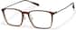 Angle view of Lentes Rectangulares 1213615 in Brown thumbnail