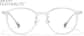 Front view of Round Glasses 1213723 in Clear thumbnail