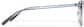 Side view of Verres doucement carrés 1213816 in Bleu thumbnail