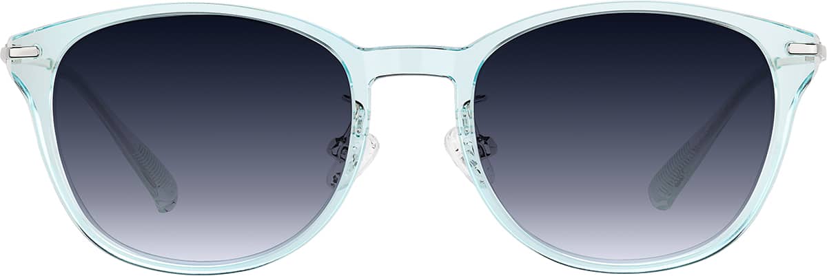 Crystal Teal Softly Square Glasses #1213824 | Zenni Optical Canada