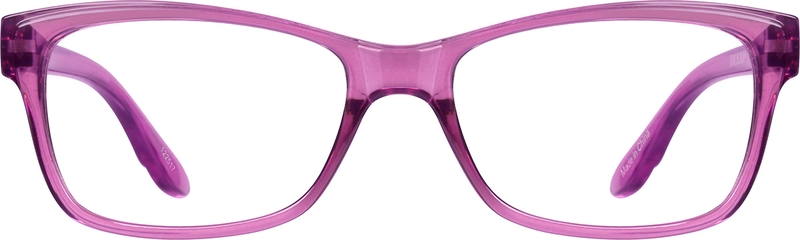 purple rectangle glasses 122517