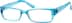 Rectangle Glasses 122626 in Blue