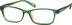 Rectangle Glasses 122724 in Green