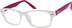 Rectangle Glasses 122830 in White