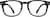 Front view of Square Glasses 123429 in Pattern thumbnail