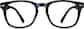 Front view of Square Glasses 123429 in Pattern thumbnail
