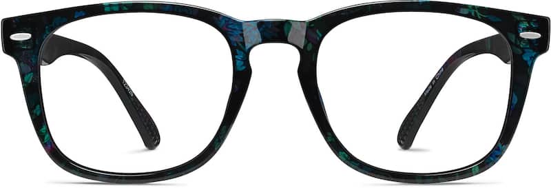 Pattern Square Glasses