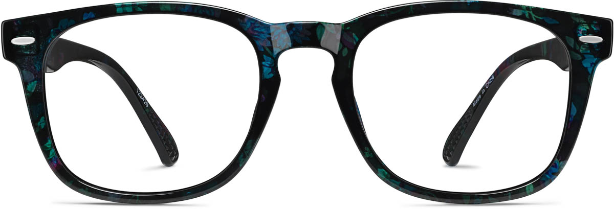 Pattern Square Glasses