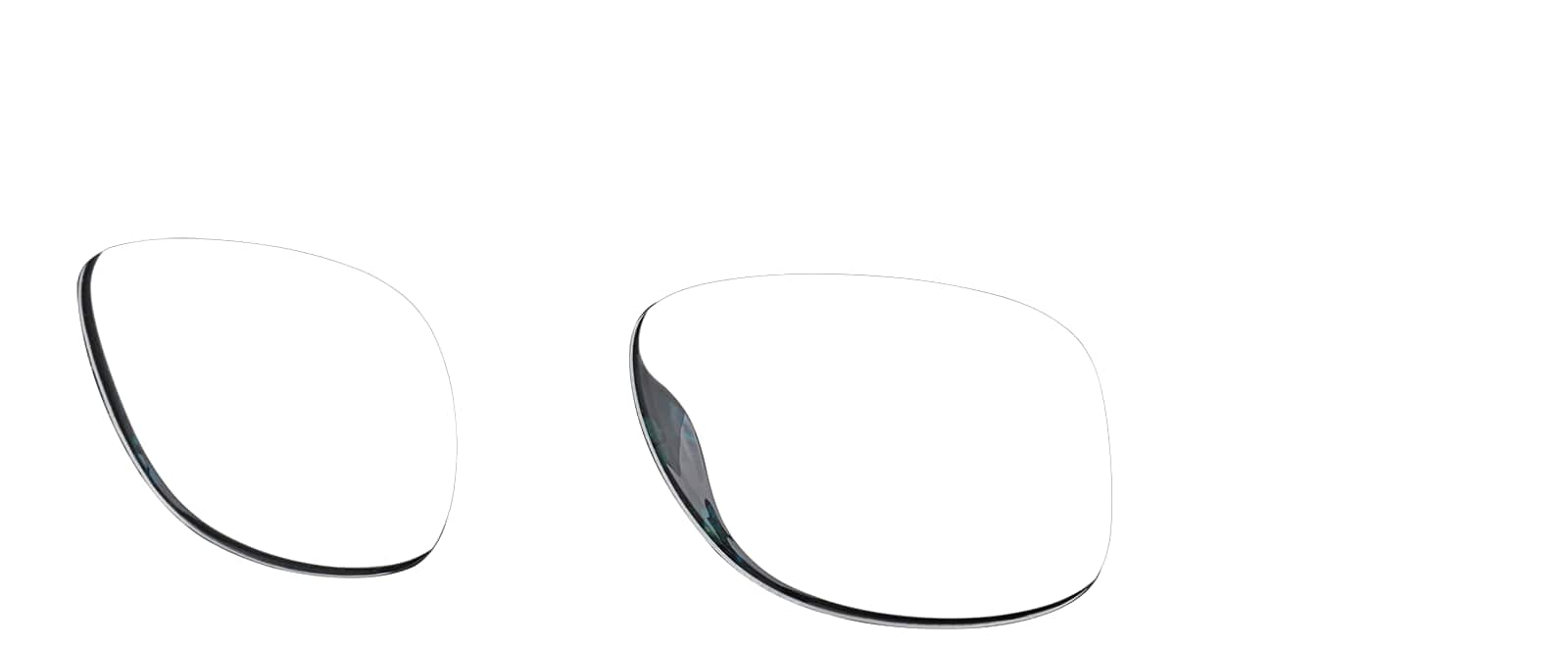 Angle view of Square Glasses 123429 in Pattern