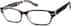 Rectangle Glasses 123515 in Brown