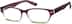 Rectangle Glasses 123517 in Purple