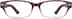 Rectangle Glasses 123517 in Purple