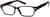 Angle view of Rectangle Glasses 123525 in Tortoiseshell thumbnail