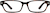 Front view of Rectangle Glasses 123525 in Tortoiseshell thumbnail