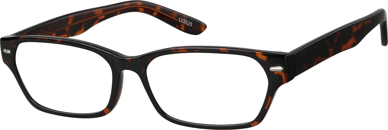 メガネ Tortoiseshell Eccentric Edge Glasses #4467725 | Zenni Optical
