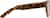 Side view of Cat-Eye Glasses 123825 in Tortoiseshell thumbnail