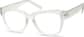 Angle view of Square Glasses 123916 in Lagoon thumbnail