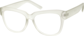 Angle view of Square Glasses 123916 in Lagoon thumbnail