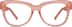 Square Glasses 123919 in Papaya