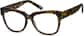 Angle view of Square Glasses 123925 in Tortoiseshell thumbnail