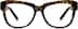 Square Glasses 123925 in Tortoiseshell