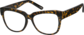 Angle view of Square Glasses 123925 in Tortoiseshell thumbnail