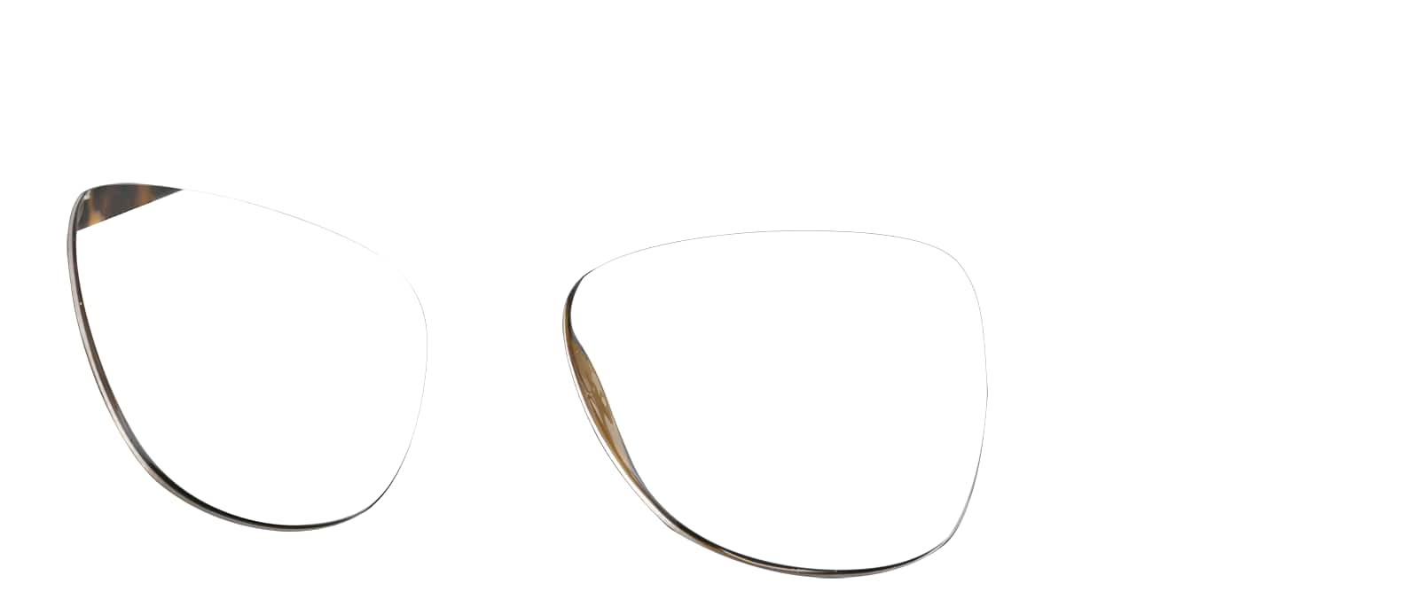 Angle view of Square Glasses 123925 in Tortoiseshell