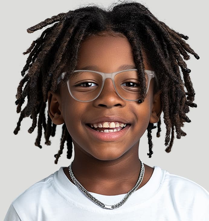 Image of Kid's Square Glasses