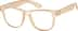 Kid's Square Glasses 124033 in Cream