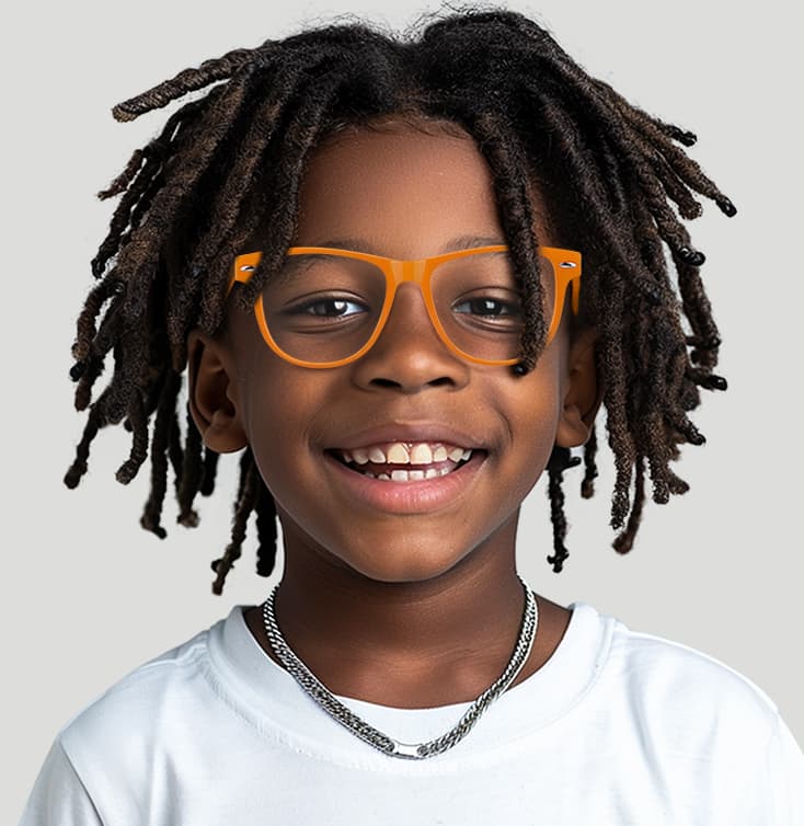 Image of Kid's Square Glasses