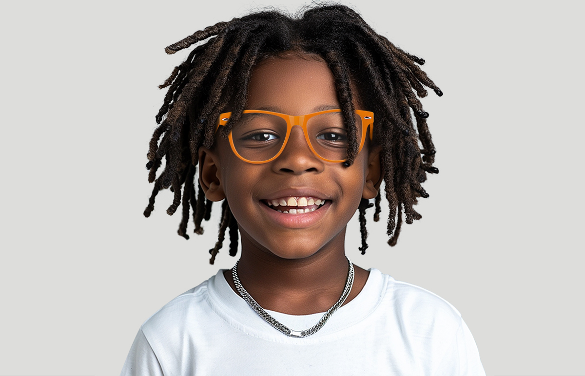 Image of Kid's Square Glasses thumbnail