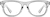 Front view of Square Glasses 124112 in Smoke thumbnail