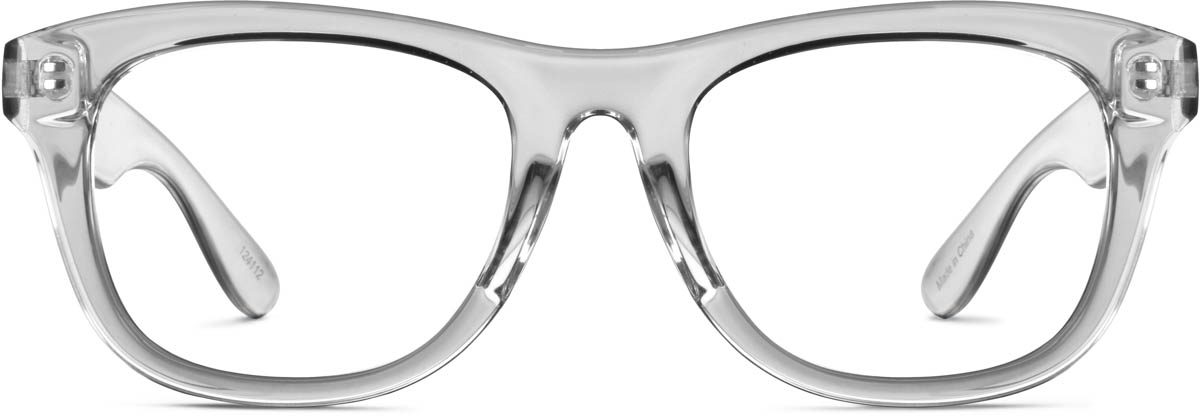 Smoke Square Glasses