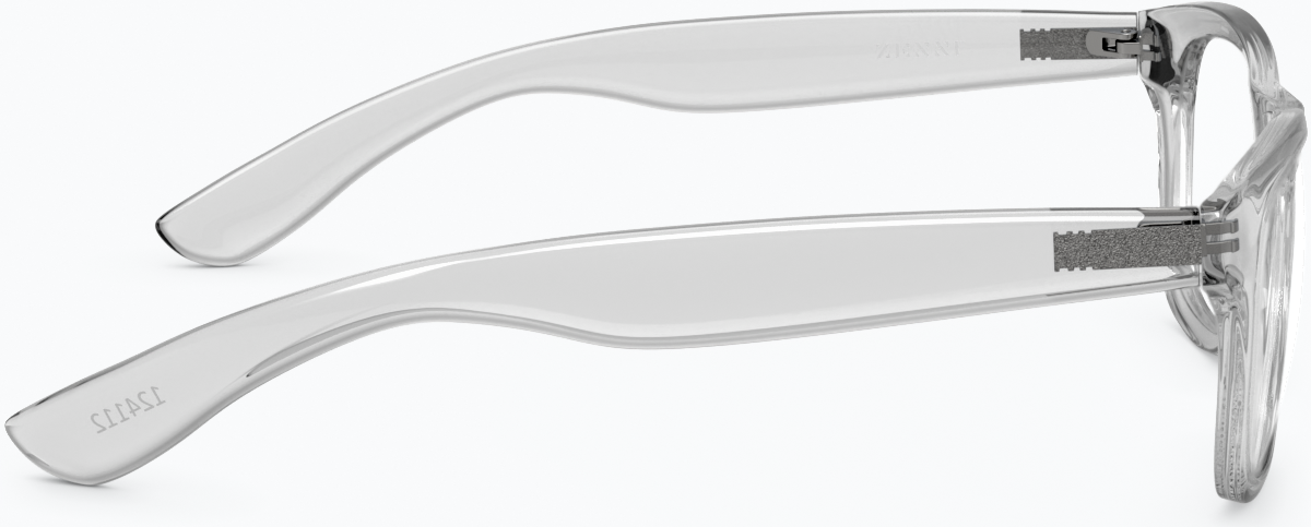 Side view of Square Glasses 124112 in Smoke thumbnail