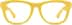 Square Glasses 124122 in Yellow