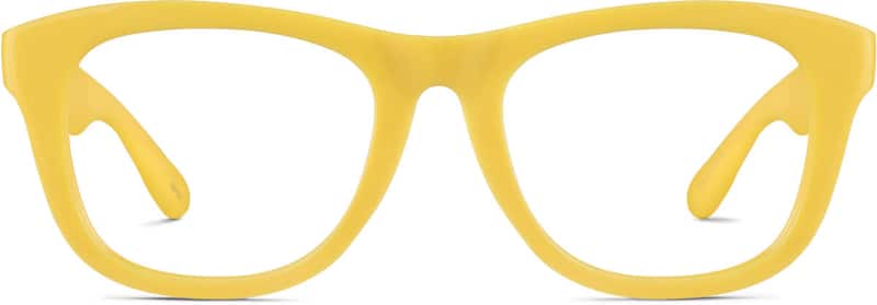 Yellow Square Glasses