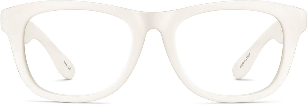 White Square Glasses #124130 | Zenni Optical