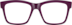 Square Glasses 124218 in Purple