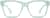 Front view of Square Glasses 124234 in Aquamarine thumbnail