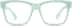 Square Glasses 124234 in Aquamarine